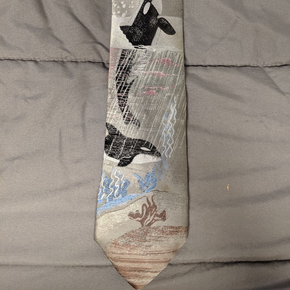 Endangered Species Tie - Killer Whale Edition